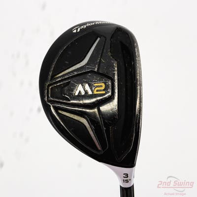TaylorMade 2016 M2 Fairway Wood 3 Wood 3W 15° TM Reax 65 Graphite Stiff Right Handed 43.25in