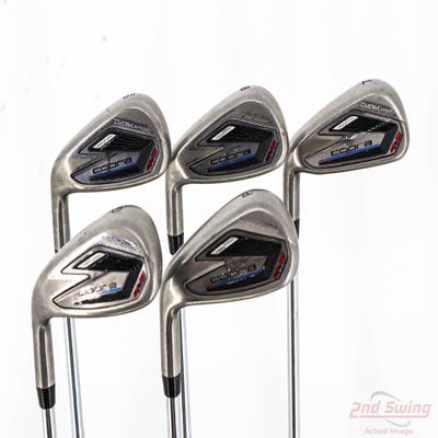 Cobra Darkspeed One Length Iron Set 7-GW FST KBS Tour-V 110 Steel Stiff Left Handed -1/2"