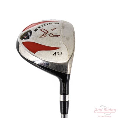 Tour Edge Exotics XCG Fairway Wood 4 Wood 4W 16.5° Accra DyMatch 2.0 MT 50 Graphite Stiff Right Handed 42.25in