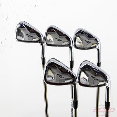 Callaway Apex 19 Iron Set 6-PW UST Mamiya Recoil 95 F3 Graphite Regular Right Handed +1"