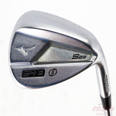 Mizuno S23 Satin Chrome Wedge Sand SW 54° 10 Deg Bounce S Grind FST KBS Hi-Rev 2.0 115 Steel Wedge Flex Right Handed 35.5in