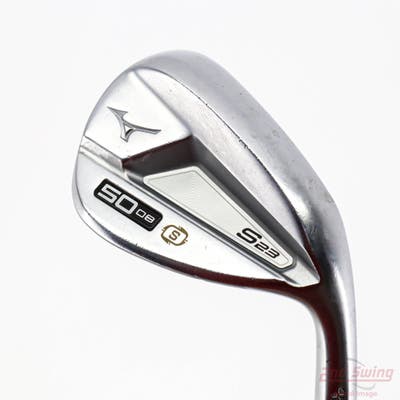 Mizuno S23 Satin Chrome Wedge Gap GW 50° 8 Deg Bounce S Grind True Temper Dynamic Gold 105 Steel Stiff Right Handed 36.5in