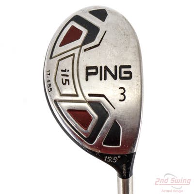 Ping i15 Fairway Wood 3 Wood 3W 15.5° Stock Graphite Shaft Graphite Stiff Right Handed 43.0in