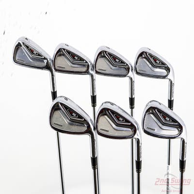 TaylorMade R9 TP Forged Iron Set 4-PW Stock Steel Shaft Steel Regular Right Handed +1/2"