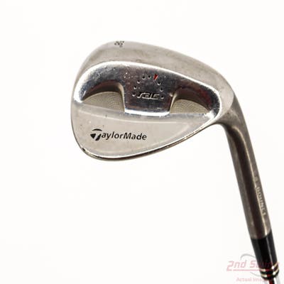 TaylorMade Rac Chrome Wedge Lob LW 58° 8 Deg Bounce Stock Steel Shaft Steel Wedge Flex Right Handed 35.0in