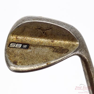 Mizuno T22 Raw Wedge Lob LW 58° 12 Deg Bounce Nippon NS Pro Modus 3 Tour 120 Steel Stiff Right Handed 36.0in
