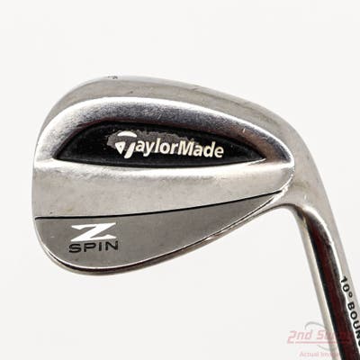 TaylorMade Z Spin Wedge Sand SW Stock Steel Shaft Steel Wedge Flex Right Handed 35.5in