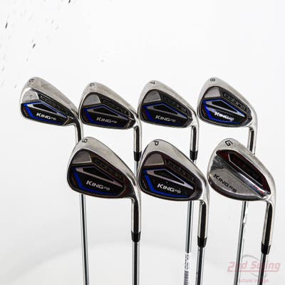 Cobra King F8 One Length Iron Set 5-PW GW Aldila Rogue Pro ONE Length 65 Graphite Senior Right Handed STD