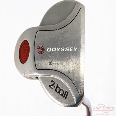 Odyssey White Steel 2-Ball Putter Steel Right Handed 35.5in