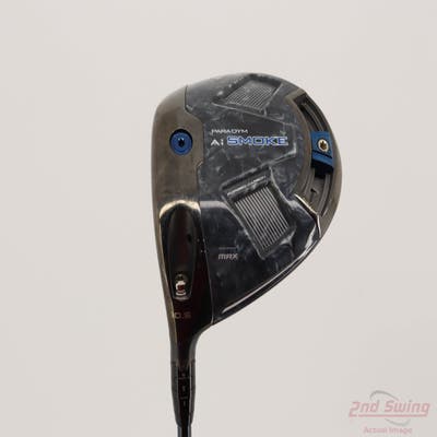 Callaway Paradym Ai Smoke Max Driver 10.5° UST Mamiya LIN-Q M40X TSPX Blue 6 Graphite Stiff Left Handed 44.75in
