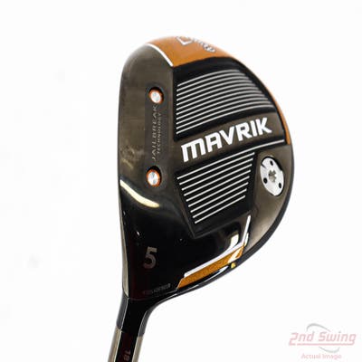 Callaway Mavrik Fairway Wood 5 Wood 5W 18° UST Mamiya Helium Black 4 Graphite Senior Left Handed 41.5in