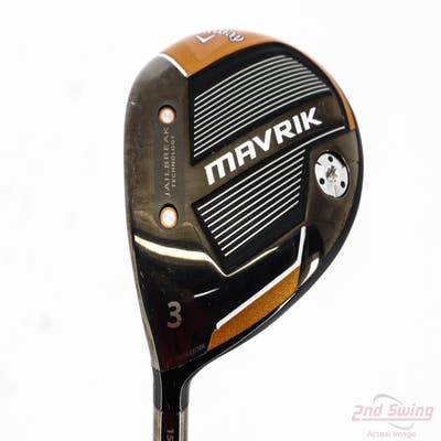 Callaway Mavrik Fairway Wood 3 Wood 3W 15° UST Mamiya Helium Black 4 Graphite Ladies Left Handed 42.0in