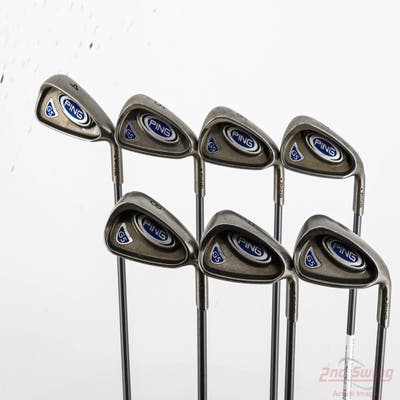 Ping G5 Iron Set 4-PW Ping TFC 100I Graphite Senior Right Handed Black Dot +1/4"