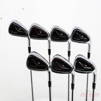TaylorMade R9 Iron Set 4-PW FST KBS Tour 90 Steel Stiff Right Handed +1/4"
