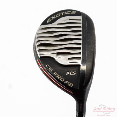 Tour Edge Exotics CB Pro F2 Fairway Wood 3 Wood 3W 14.5° Graphite Design Tour AD GP-7 Black Graphite X-Stiff Right Handed 42.5in