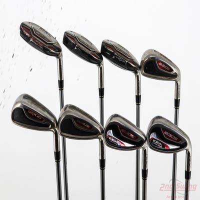 Adams Idea A3OS Senior Golf Club Iron Set 3H 4H 5H 6-PW Stock Graphite Shaft Graphite Senior Right Handed +3/4"