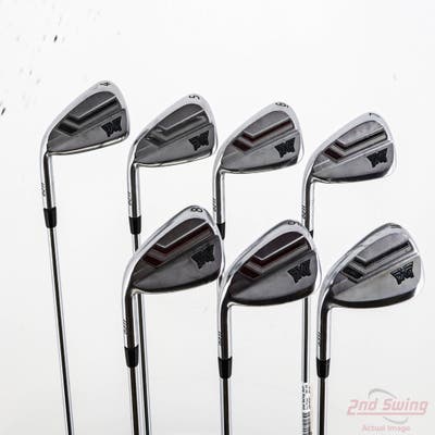 PXG 0211 XCOR2 Chrome Iron Set 4-PW True Temper Elevate Tour Steel Stiff Left Handed -1/2"
