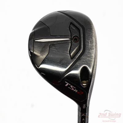 Titleist TSR2 Fairway Wood 3 Wood 3W 15° Project X HZRDUS Black Gen4 70 Graphite Stiff Right Handed 43.25in