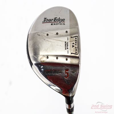 Tour Edge Exotics Fairway Wood 5 Wood 5W 18° Stock Graphite Shaft Graphite Stiff Right Handed 42.25in