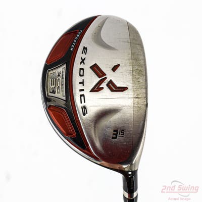 Tour Edge Exotics XCG3 Fairway Wood 3 Wood 3W 15° Fujikura Rombax X 6X07 Graphite Stiff Right Handed 43.5in