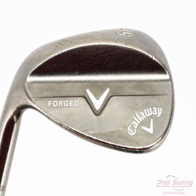 Callaway Forged Trivalent Dark Chrome Wedge Gap GW 52° 10 Deg Bounce Stock Steel Shaft Steel Wedge Flex Left Handed 35.5in