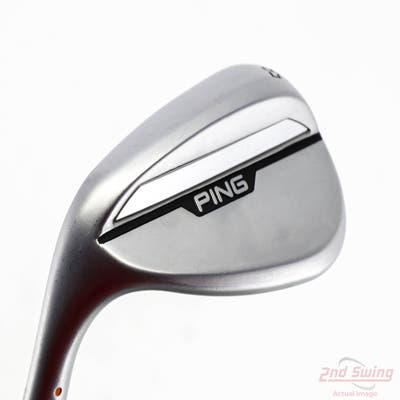 Ping s159 Chrome Wedge Sand SW 56° 12 Deg Bounce S Grind Ping Z-Z115 Steel Wedge Flex Left Handed Orange Dot 35.5in