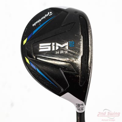 TaylorMade SIM2 MAX Fairway Wood 3 Wood HL 16.5° Aldila NV Ladies 45 Graphite Ladies Right Handed 41.0in
