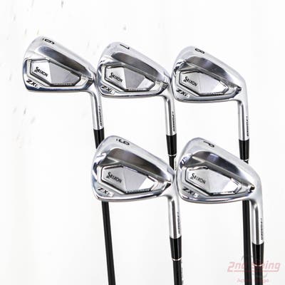 Srixon ZXi5 Iron Set 6-PW FST KBS TGI 60 Graphite Regular Right Handed STD