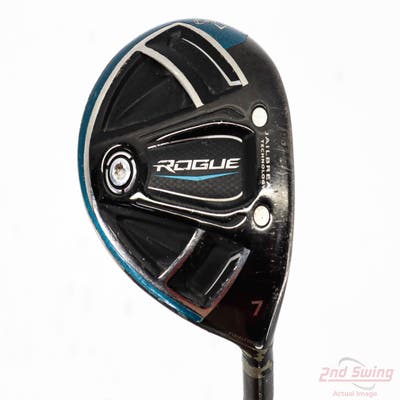 Callaway Rogue Fairway Wood 7 Wood 7W Aldila Quaranta Blue 50 Graphite Ladies Right Handed 41.0in