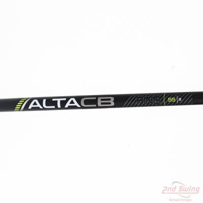 Used W/ Ping RH Adapter Ping ALTA CB 55 Black 55g Driver Shaft Regular 44.5in