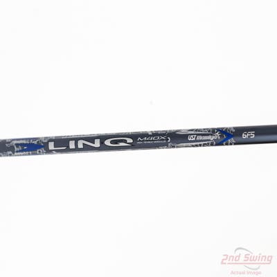 Used W/ TaylorMade RH Adapter UST Mamiya LIN-Q M40X Blue 60g Driver Shaft X-Stiff 43.75in
