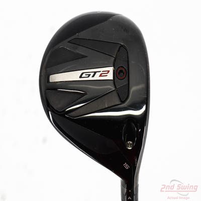 Titleist GT2 Fairway Wood 3 Wood 3W 15° Project X HZRDUS Black Gen5 70 Graphite Stiff Right Handed 43.0in