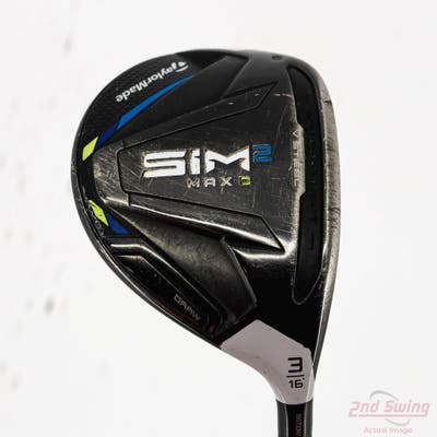TaylorMade SIM2 MAX-D Fairway Wood 3 Wood 3W 16° Fujikura Vista Pro 60 Graphite Regular Right Handed 43.0in
