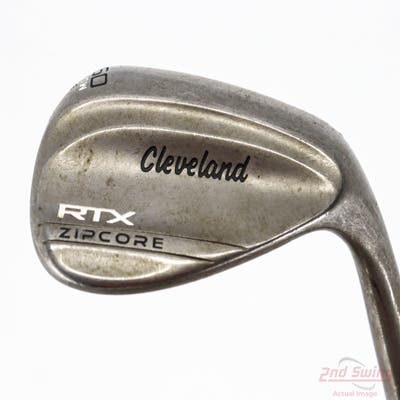 Cleveland RTX ZipCore Raw Wedge Lob LW 60° 6 Deg Bounce True Temper Dynamic Gold Tour Issue X100 Steel X-Stiff Right Handed 35.25in