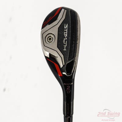 TaylorMade Stealth Plus Rescue Hybrid 2 Hybrid 17° Project X HZRDUS Smoke Red RDX 80 Graphite X-Stiff Right Handed 40.75in