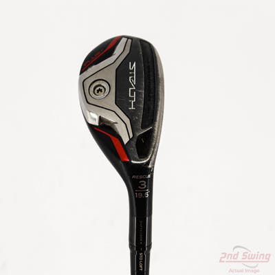 TaylorMade Stealth Plus Rescue Hybrid 3 Hybrid 19.5° Project X HZRDUS Smoke Black RDX 80 Graphite Stiff Right Handed 40.5in