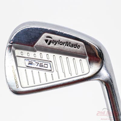 TaylorMade P760 Single Iron 6 Iron True Temper Dynamic Gold Tour Issue S400 Steel Stiff Right Handed 37.75in