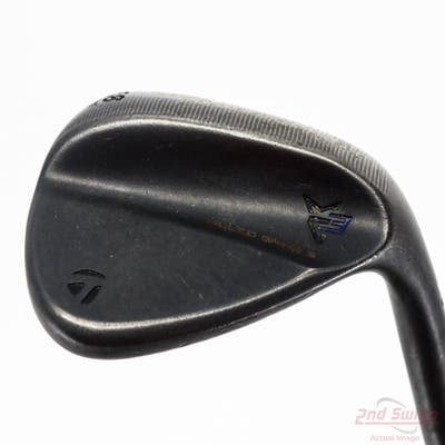 TaylorMade Milled Grind 3 Raw Black Wedge Lob LW 58° 11 Deg Bounce True Temper Dynamic Gold Tour Issue S200 Steel Stiff Right Handed 35.0in