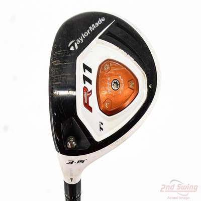 TaylorMade R11 Titanium Fairway Wood 3 Wood 3W 15° TM Fujikura Blur 60 Graphite Stiff Left Handed 43.75in
