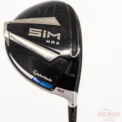 TaylorMade SIM MAX Driver 9° Fujikura ATMOS TS 6 Blue Graphite X-Stiff Right Handed 45.25in