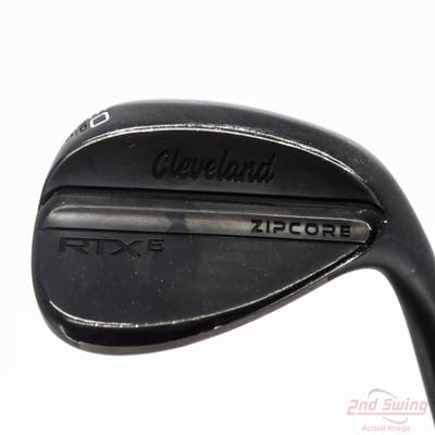 Cleveland RTX 6 ZipCore Black Satin Wedge Lob LW 60° 10 Deg Bounce True Temper Dynamic Gold Spinner Tour Issue Steel Wedge Flex Right Handed 35.25in