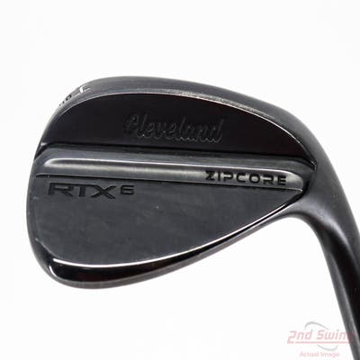 Cleveland RTX 6 ZipCore Black Satin Wedge Sand SW 54° 10 Deg Bounce True Temper Dynamic Gold Spinner Tour Issue Steel Wedge Flex Right Handed 35.5in