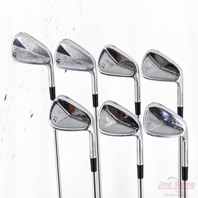 TaylorMade 2023 P7MC Iron Set 4-PW FST KBS Tour Steel Stiff Right Handed +1/4"