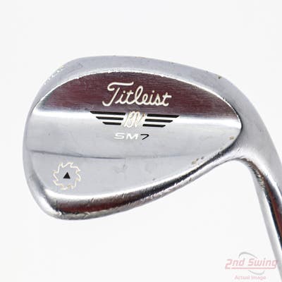 Titleist Vokey SM7 Tour Chrome Wedge Lob LW 58° 12 Deg Bounce D Grind SM7 BV Steel Wedge Flex Right Handed 35.5in
