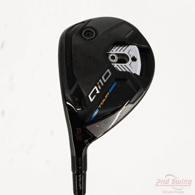 TaylorMade Qi10 Tour Fairway Wood 3 Wood 3W 15° UST Mamiya Helium Black Nanocore 5 Graphite Regular Right Handed 43.5in