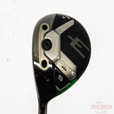 Callaway Elyte Triple Diamond Fairway Wood 5 Wood 5W 18° Aretera EC1 Blue 55 Graphite Regular Left Handed 42.75in