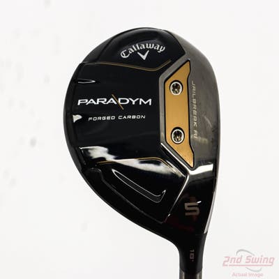 Callaway Paradym Fairway Wood 5 Wood 5W 18° Project X HZRDUS Silver Gen4 60 Graphite Regular Right Handed 42.75in
