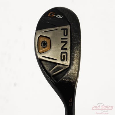 Ping G400 Hybrid 4 Hybrid 22° Ping TFC 80H Graphite Senior Right Handed 39.25in