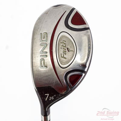 Ping Faith Fairway Wood 7 Wood 7W 26° Ping ULT 200 Ladies Graphite Ladies Left Handed 41.5in