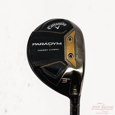 Callaway Paradym Fairway Wood 3 Wood HL 16.5° Aldila Ascent PL 50 Graphite Regular Right Handed 43.5in